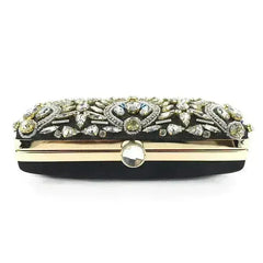 Diamond Rhinestone Clutch - Luxury Evening Minaudière | Femstylo - Femstylo