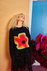 Floral Jacquard Casual Knit Pullover Women Sweaters,Winter ELF Vintage - Femstylo
