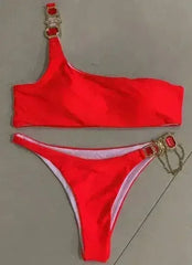 Bikini Jewelled Rhinestones Luxury Diamond Bikini Women Swimwear - Femstylo