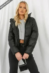 PU Boxy Puffer Jacket - Femstylo