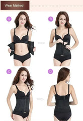 Slimming Corset Waist Trainer Cincher Girdles Body Shaper Women - Femstylo