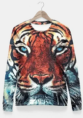 Tiger Fitted Waist Sweater Women - Femstylo