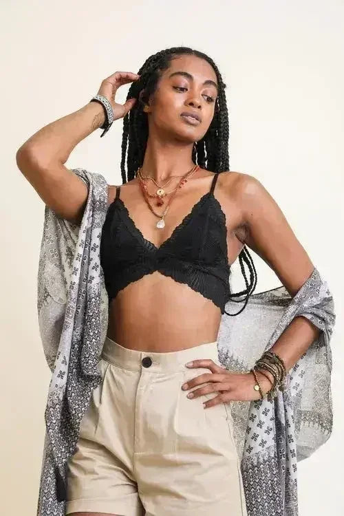 🦋 Fly Like a Butterfly Lace Bralette - Summer Love - Femstylo