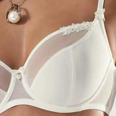 Semi Sheer Wired Bridal Bra Lisca Zarah - Femstylo