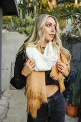 Silky Wool Ombre Scarf - Femstylo