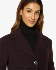 Slim Fit Wool Blend Longline Maxi Coat (1816) - Femstylo