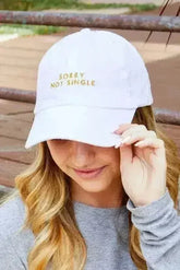 Sorry Not Single | Sorry Not Sorry - party Hats | Femstylo - Femstylo