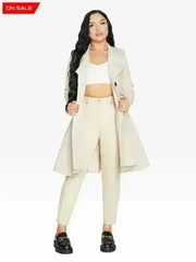 Spring/Summer Double Breasted Skater Coat (1102-SP) - Femstylo