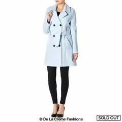 Spring/Summer Military Double Breasted Trench Coat (9049-SP) - Femstylo