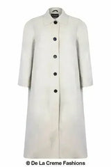 Spring/Summer Plus Size Long Coat - Femstylo