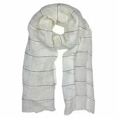 Gauze Stripe Linen Wrap - Femstylo