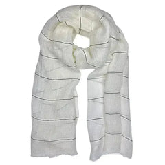 Gauze Stripe Linen Wrap - Femstylo