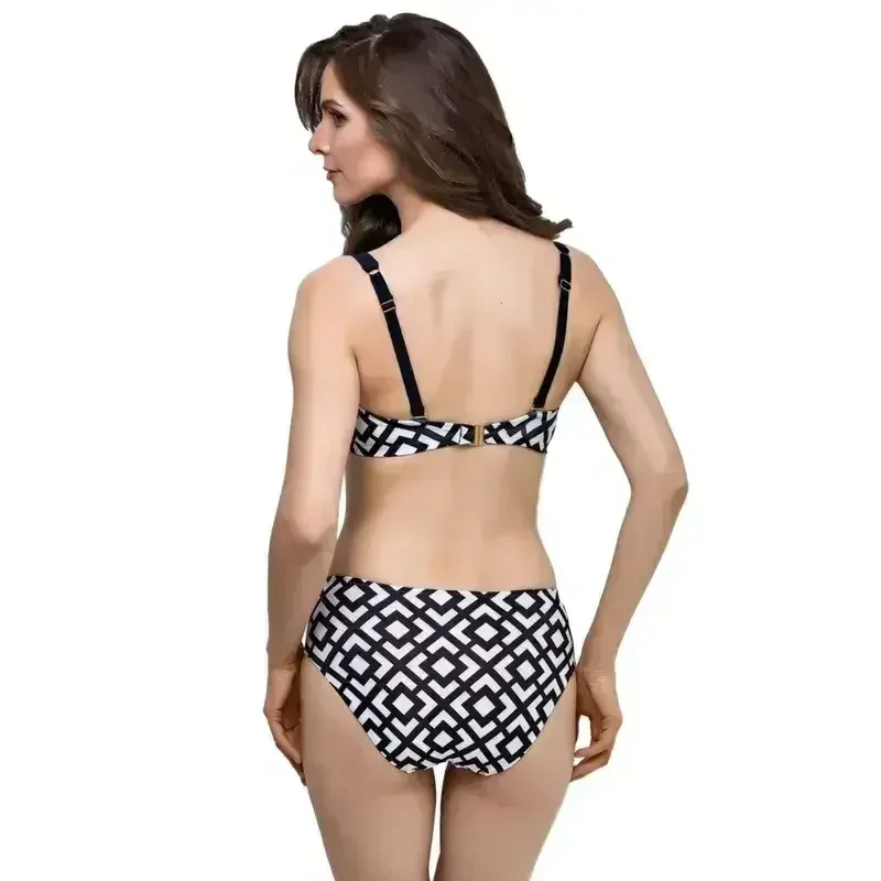 High Waist Bikini Bottom Lauma Swim Beach Party - Femstylo