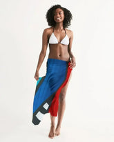 Sheer Colorblock Multicolor Swimsuit Cover Up - Femstylo