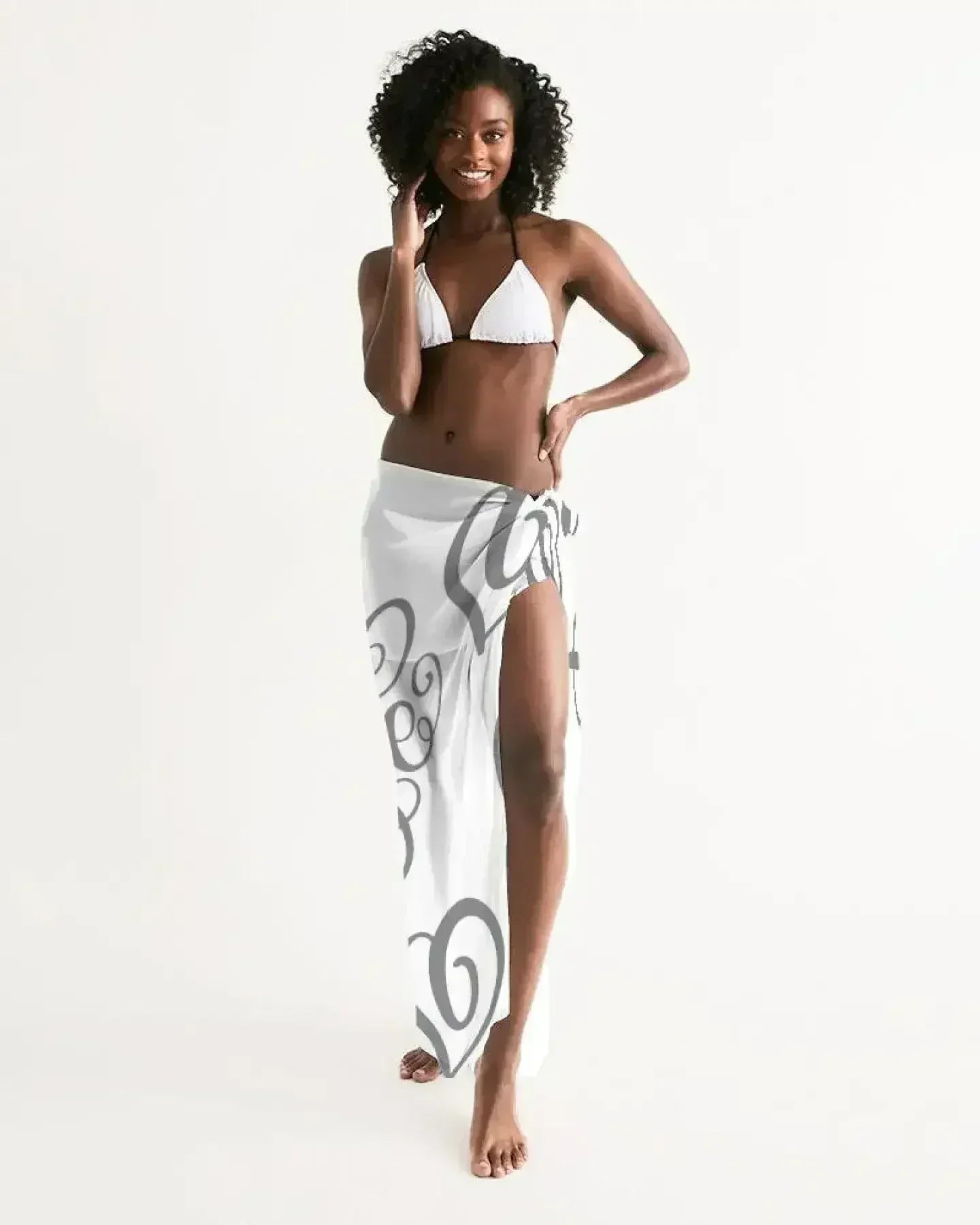 Sheer Love Grey Swimsuit Cover - Femstylo