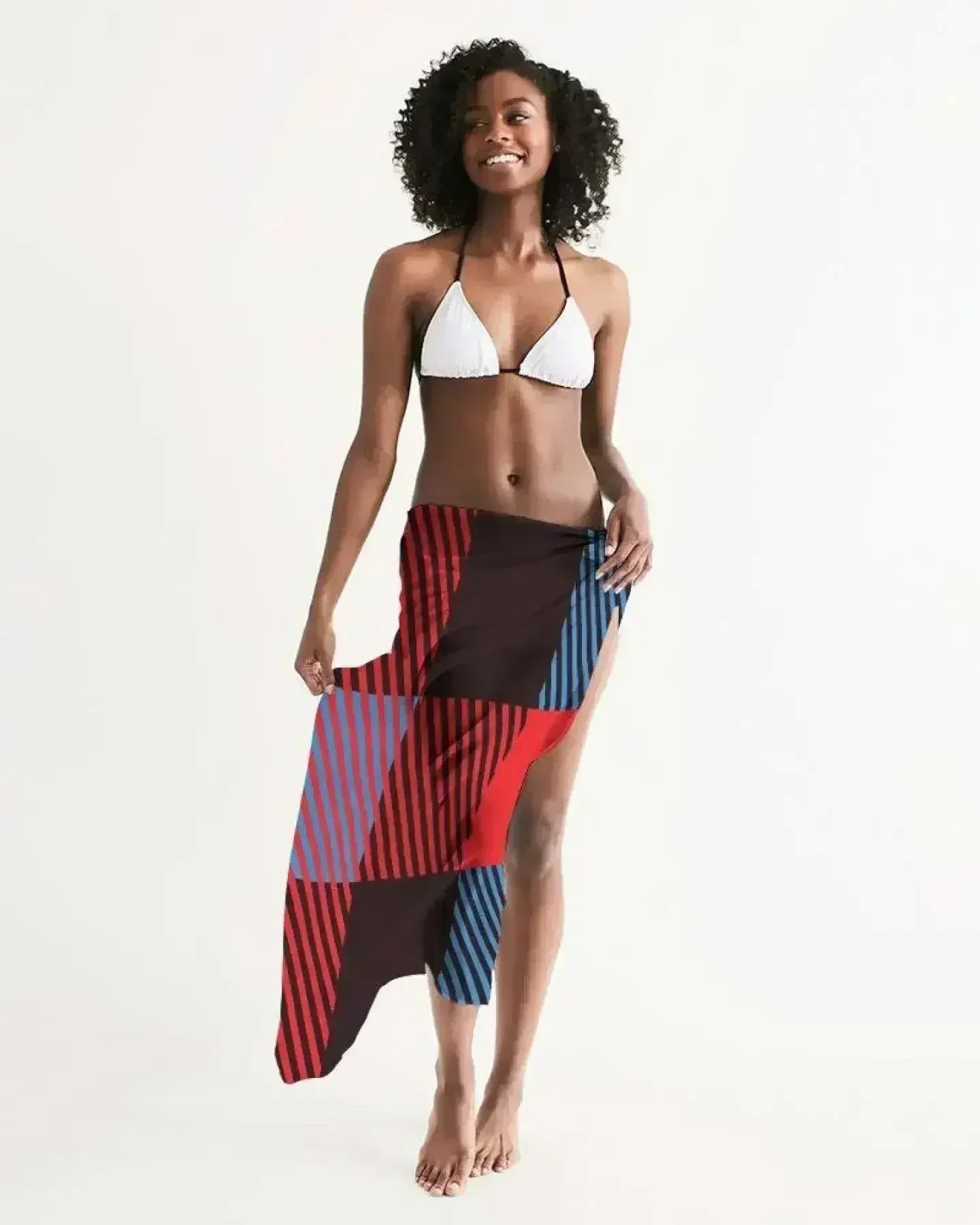 Sheer Multicolor Swimsuit Cover Up - Femstylo