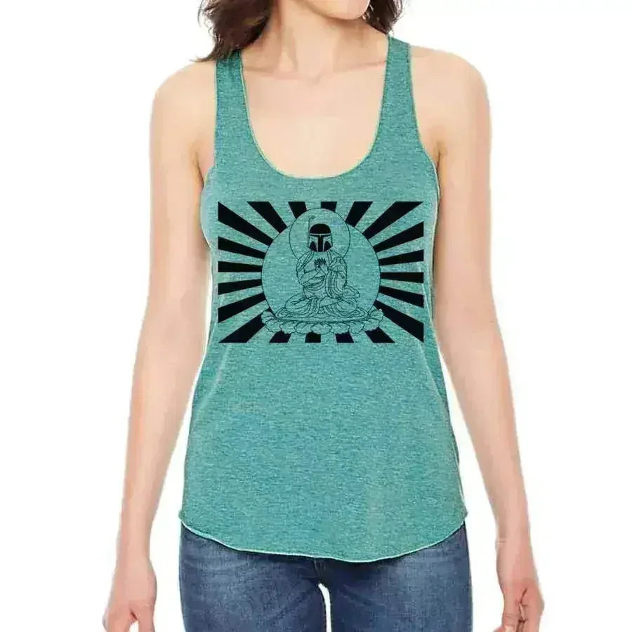 Boba Fett Buddha Star Wars tank top - Femstylo