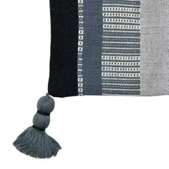 Black Striped Backstrap Clutch - Femstylo