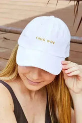 Thug Wife | Thug Life - Bachelorette party dad hats | Femstylo - Femstylo