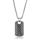 TK1983 - High polished (no plating) Stainless Steel Necklace with No - Femstylo