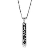 High-Polish Steel Necklace TK2007 – Plating-Free Mirror Finish - Femstylo