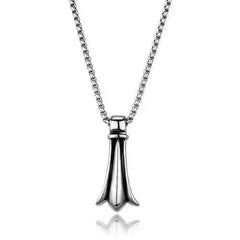 TK2010 - High polished (no plating) Stainless Steel Necklace with No - Femstylo