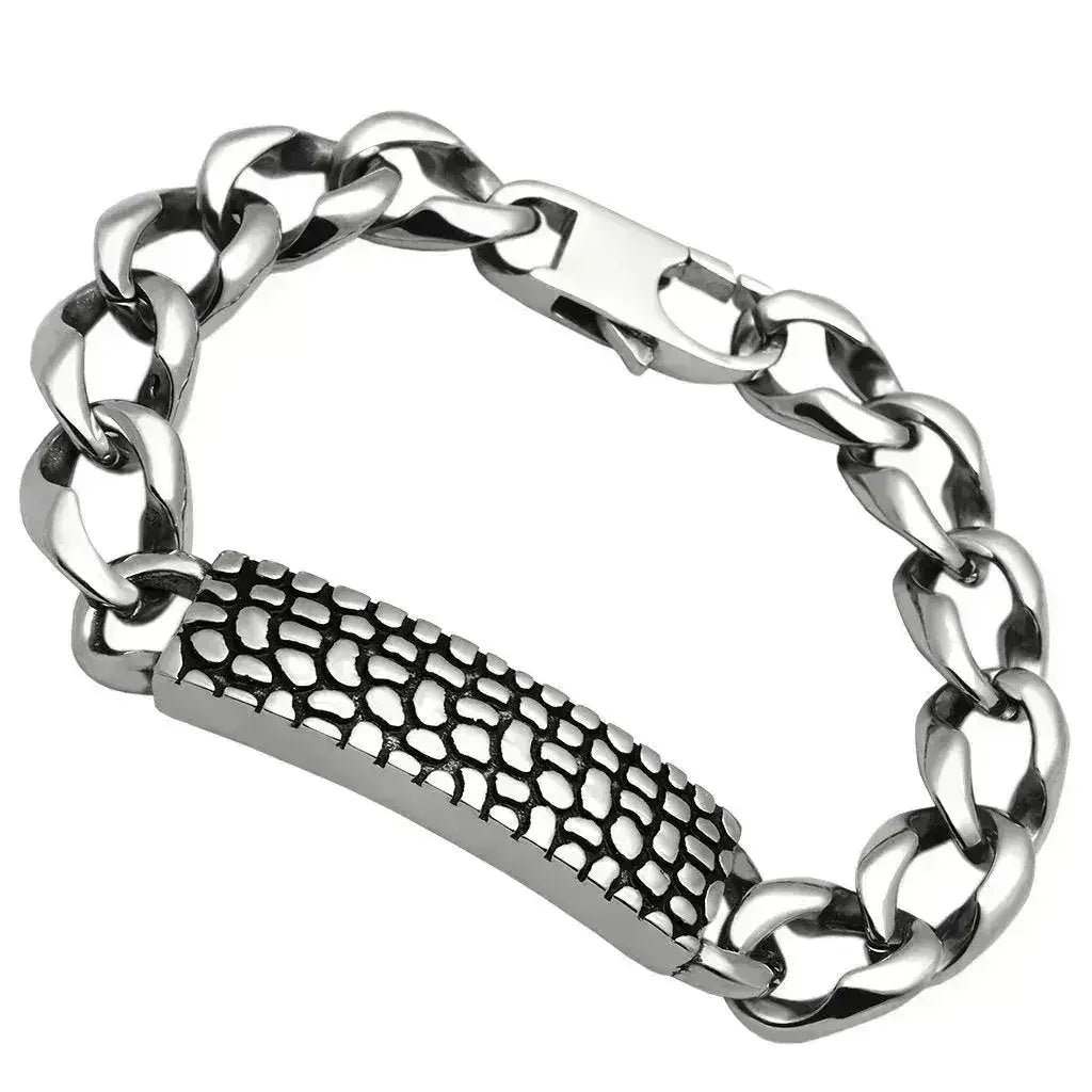 High-Polish Stainless Steel Bracelet TK566 - No Plating | Femstylo - Femstylo