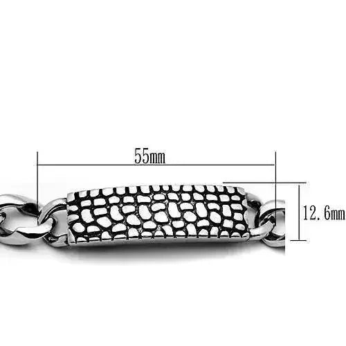 High-Polish Stainless Steel Bracelet TK566 - No Plating | Femstylo - Femstylo