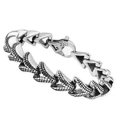 TK571 - High polished (no plating) Stainless Steel Bracelet with No - Femstylo