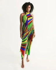Sheer Multicolor Swimsuit Cover Up - Femstylo