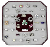 VK-004-SIZE6 - Assorted Brass Ring with Assorted in Assorted - Femstylo
