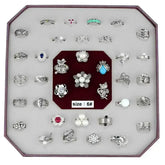 VK-015-SIZE6 - Assorted Brass Ring with Assorted in Assorted - Femstylo