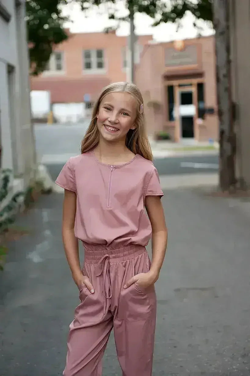 DT Unity Jumpsuit in Pink Lemonade - Femstylo