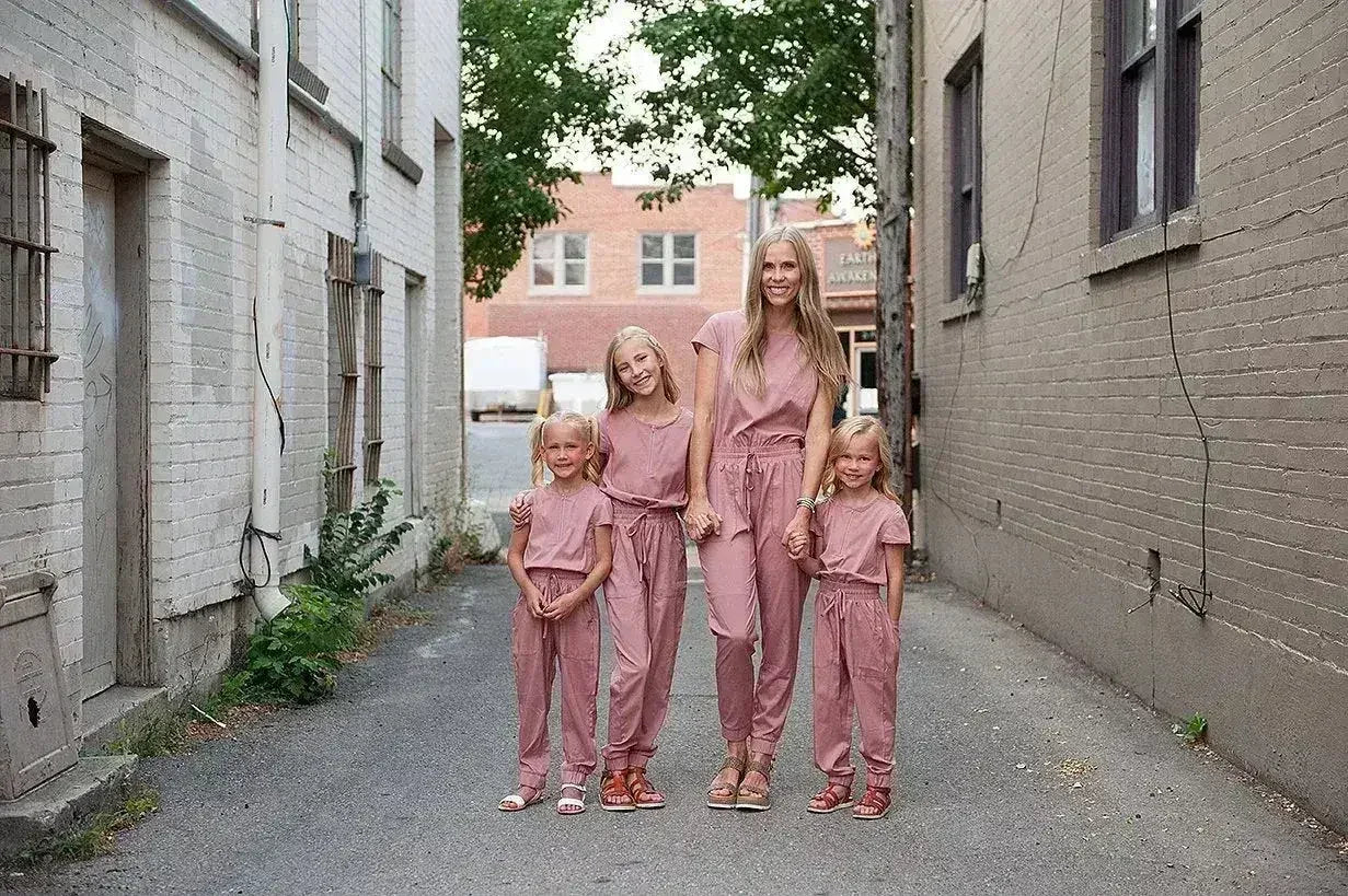 DT Unity Jumpsuit in Pink Lemonade - Femstylo