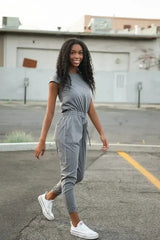 DT UNITY Jumpsuit in Cement - Femstylo
