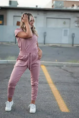 DT Unity Jumpsuit in Pink Lemonade - Femstylo