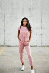 DT Unity Jumpsuit in Pink Lemonade - Femstylo