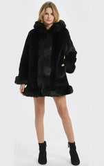 Faux Fur Collar Jacket - Cozy Winter Coat | Femstylo - Femstylo
