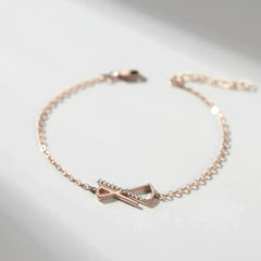 Infintity Charm Bracelet, Silver Infinite Jewelry, Stone Bracelet Fot - Femstylo