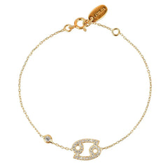 Zodiac Horoscope Star Sign Bracelet Cancer