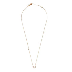Zodiac Star Sign Pendant Necklace Rose Gold Cancer