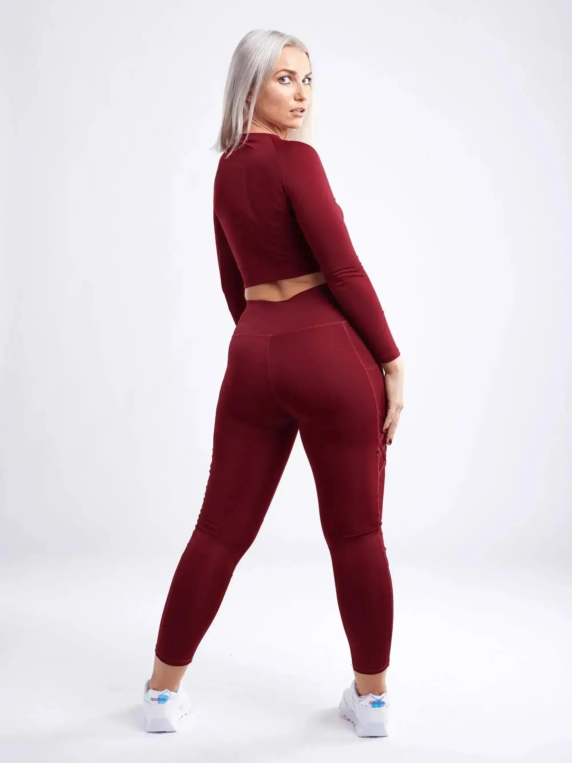Long-Sleeve Crop Top - Femstylo