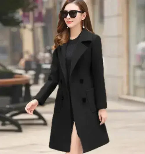 Vintessa™ – Eleganter Tweed-Windbreaker für Damen