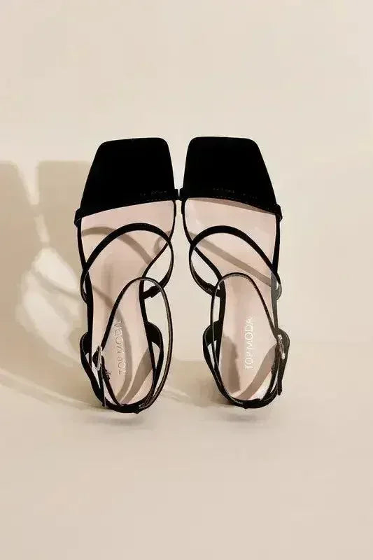 DEVIN-8 Ankle Strap Heels - Femstylo