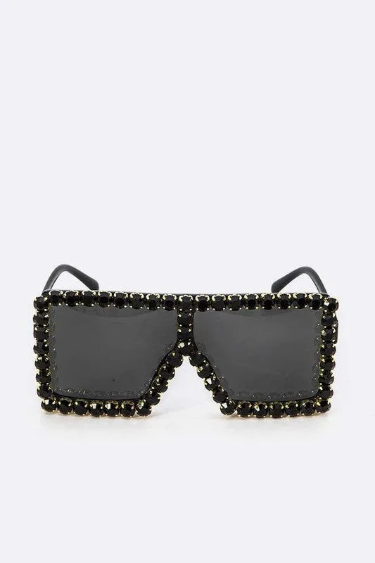 Crystal Shield Sunglasses - UV400 Protection & Oversized Fit