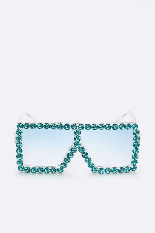 Crystal Shield Sunglasses - UV400 Protection & Oversized Fit