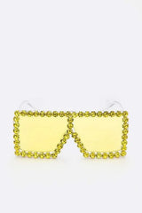 Crystal Shield Sunglasses - UV400 Protection & Oversized Fit