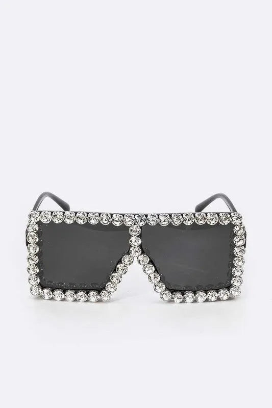 Crystal Shield Sunglasses - UV400 Protection & Oversized Fit