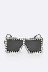Crystal Shield Sunglasses - UV400 Protection & Oversized Fit