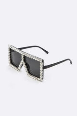 Crystal Shield Sunglasses - UV400 Protection & Oversized Fit